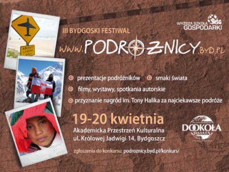 III Bydgoski Festiwal Podróżnicy