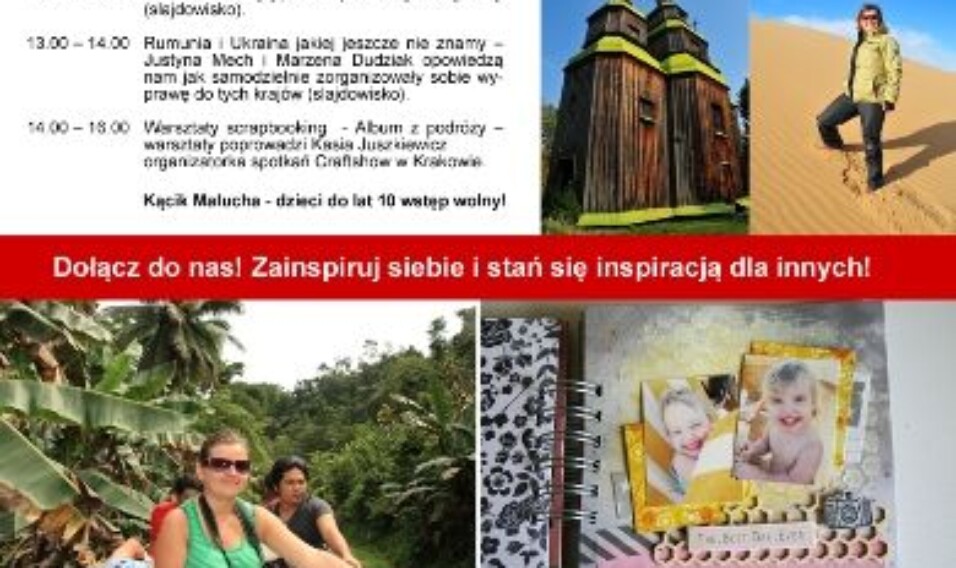 I edycja spotkań z cyklu „Pasja sposobem na życie!” – „Podróżuj z pasją”
