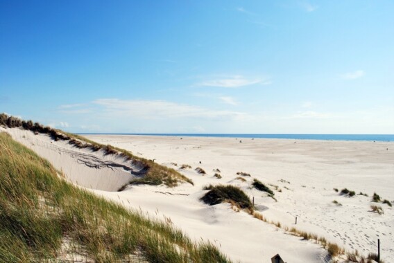 Plaża na wyspie Amrum