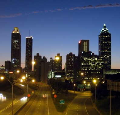 Atlanta nocą