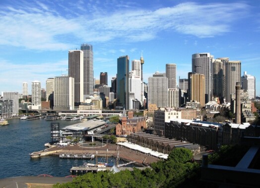 Centrum finansowe w Sydney