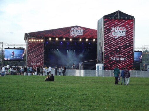 Scena główna Coke Live Music Festival