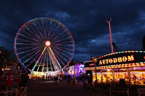 Diabelski Młyn w Wiener Prater