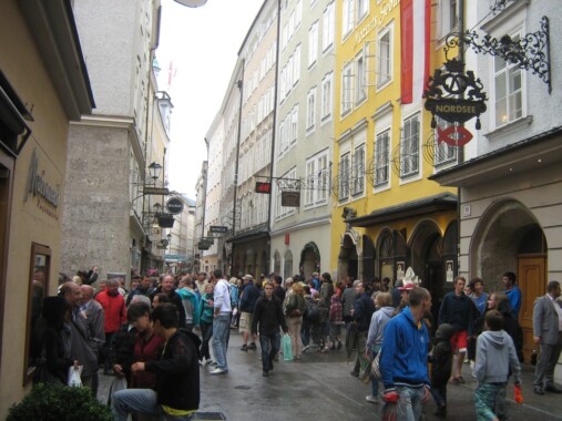 Dom urodzin Mozarta w Salzburgu