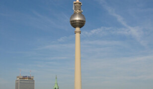 Fernsehturm w Berlinie