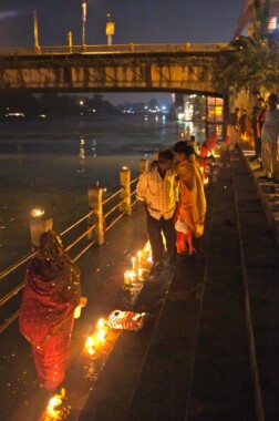 Festiwal Diwali w Haridwar