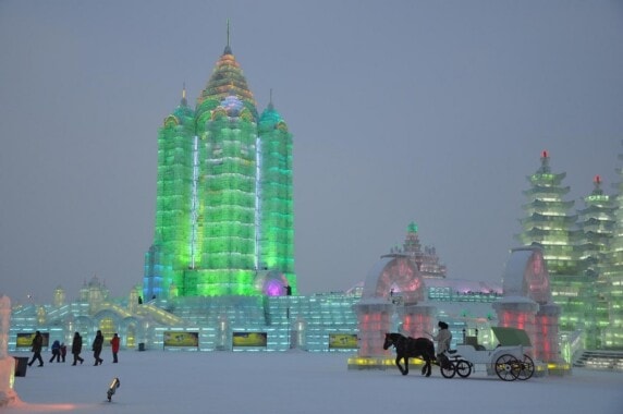 Festiwal Rzeźb Lodowych w Harbinie