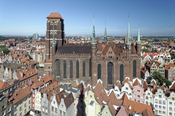 Gdańsk. Kościół Mariacki.