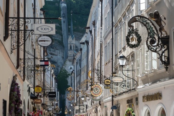Getreidegasse, Salzburg
