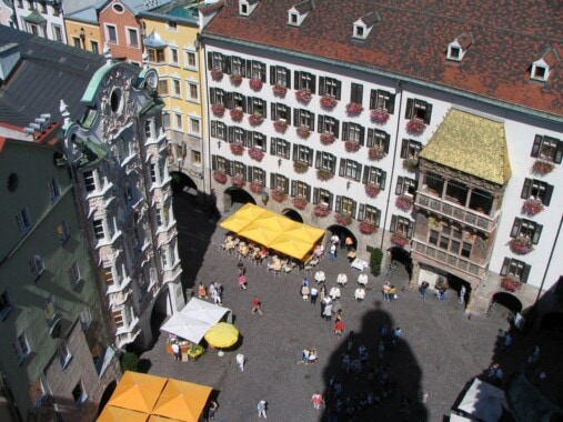 Goldenes Dachl w Innsbrucku