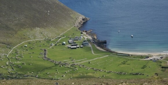 Zatoka Village Bay, Hirta