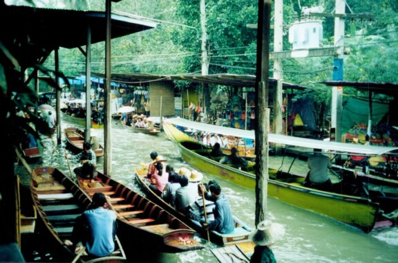 Khlong – wodny kanał transportowy w Tajlandii