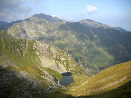 Dolina w Górach Fogaraskich