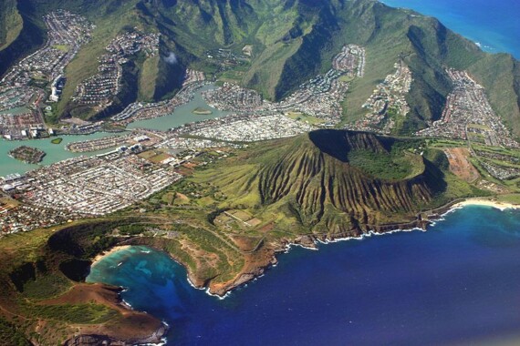 Krater Koko na wyspie O’ahu