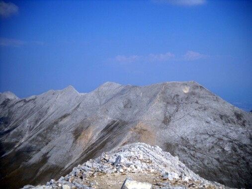 Kuteło i grań Konczeto widziana z Wichrena
