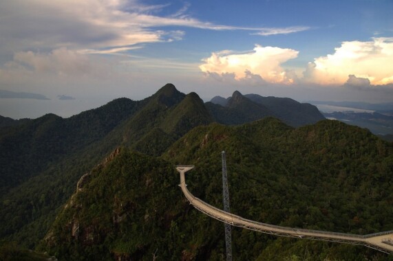 Most widokowy Langkawi Sky Bridge