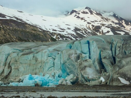 Lodowiec w Parku Narodowym Glacier Bay