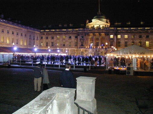 Lodowisko przed Somerset House