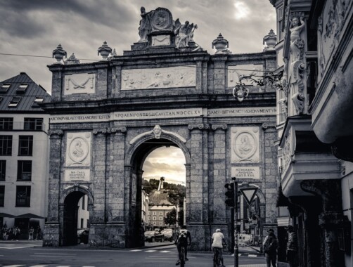 Innsbruck, Austria. Łuk triumfalny