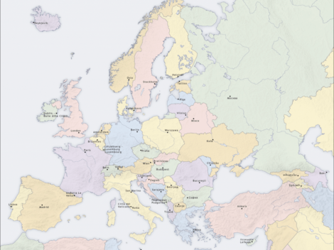 Stolice państw Europy