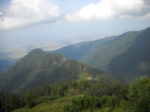 Nad schroniskiem Urlea