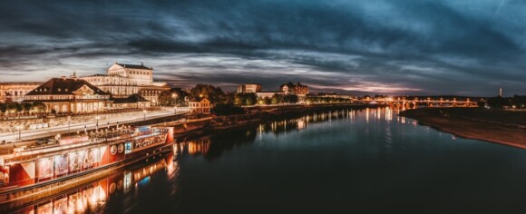 Niemcy, Drezno. Łaba.