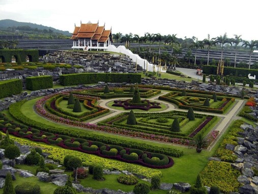 Tropikalny Ogród Botaniczny Nong Nooch w Tajlandii