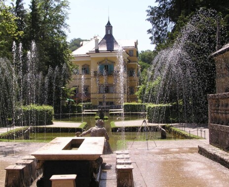 Pałac i Ogród Uciech Wodnych Hellbrunn w Salzburgu