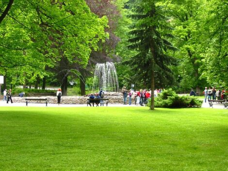 Park Zdrojowy w Dusznikach-Zdroju