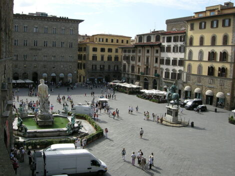 Piazza della Signoria we Florencji