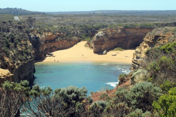 Plaża Loch Ard Gorge