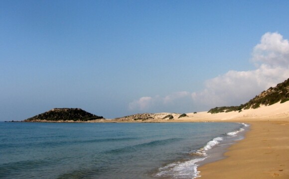 Plaża na Półwyspie Karpass (Cypr)