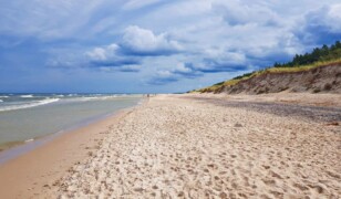 Plaża w Łebie