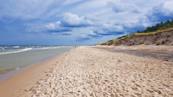 Plaża w Łebie