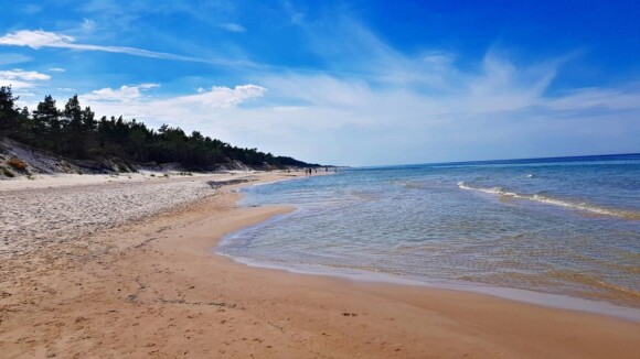 Plaża w Łebie
