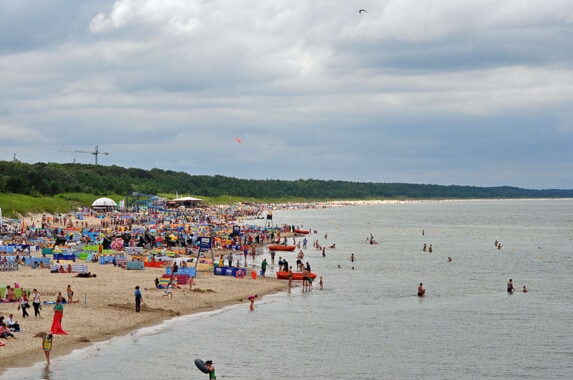 Plaża w Międzyzdrojach