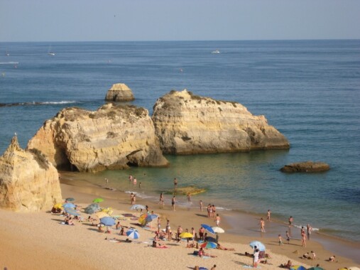 Plaża w Portimão, Algarve