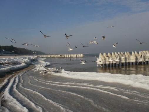 Plaża w Ustce