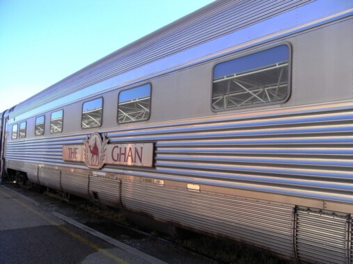 Pociąg kolei The Ghan