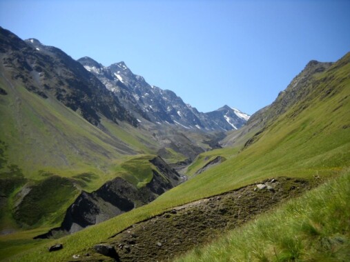 Podejście na Przełęcz Atsunta