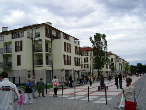 Promenada nadmorska w Świnoujściu