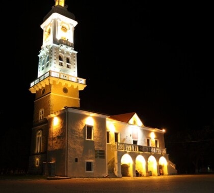 Rynek i Polski Ratusz w Kamieńcu Podolskim