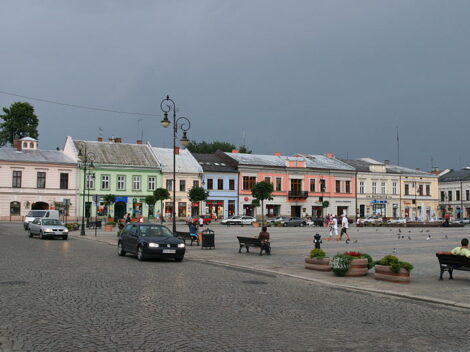 Rynek w Nowym Sączu