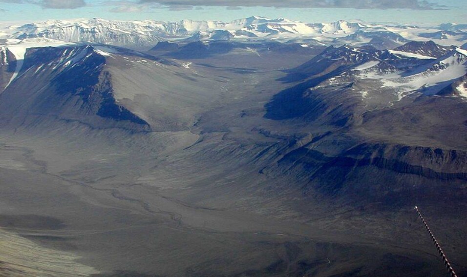 Suche Doliny McMurdo, Antarktyka