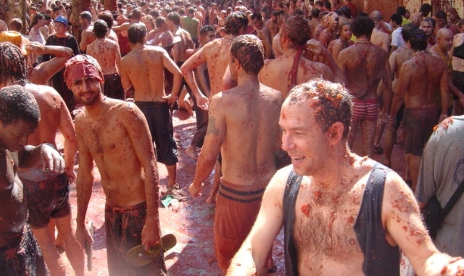 La Tomatina, Hiszpania