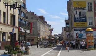 Ulica Krakowska w Opolu