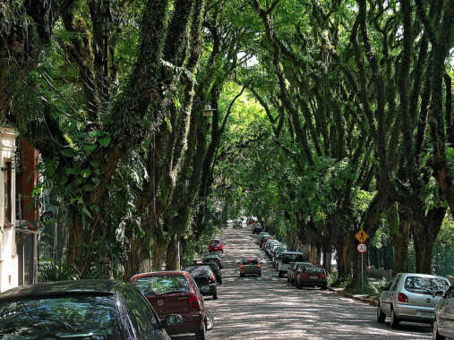 Ulica Rua Gonçalo de Carvalho w Porto Alegre