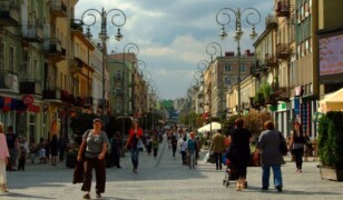 Ulica Sienkiewicza w Kielcach