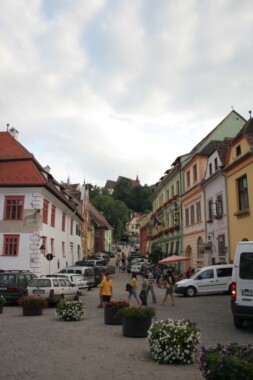 Ulice Starówki w Sighisoarze