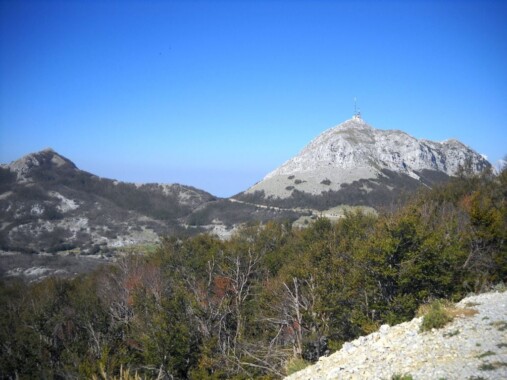 Szczyt Štirovnik w górach Lovćen